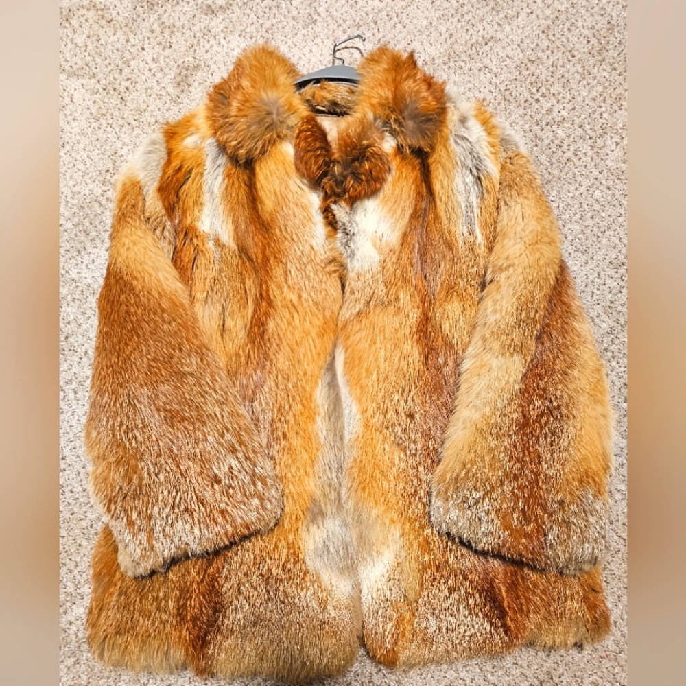 Vintage Red Fox Jacket